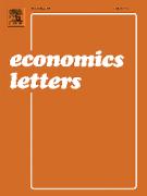 Cover of Economic Letters: Print Subscription