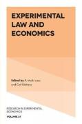 Cover of Experimental Law and Economics