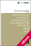 Cover of From Economy to Society: Perspectives on Transnational Risk Regulation (eBook)