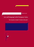 Cover of Law and Language in the European Union: The Paradox of a Babel 'United in Diversity'