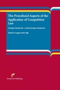 Cover of The Procedural Aspects of the Application of Competition Law: Central European Perspectives
