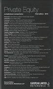 Cover of Private Equity: Jurisdictional Comparisons 2010