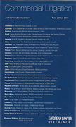 Cover of Commercial Litigation: Jurisdictional Comparisons