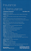 Cover of Insurance and Reinsurance: Jurisdictional Comparisons