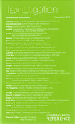 Cover of Tax Litigation: Jurisdictional Comparisons 