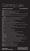 Cover of Gaming Law: Jurisdictional Comparisons