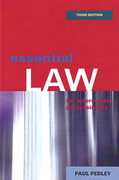 Cover of Essential Law for Information Professionals