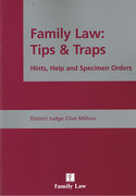 Cover of Family Law: Tips and Traps - Hints, Help and Specimen Orders