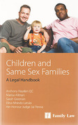 Cover of Children and Same Sex Families: A Legal Handbook