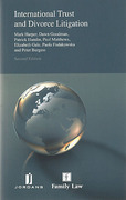 Cover of International Trust and Divorce Litigation
