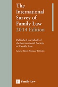Cover of The International Survey of Family Law 2014