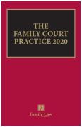 Cover of The Red Book: The Family Court Practice 2020