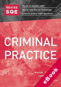 Cover of Revise SQE: Criminal Practice (eBook)