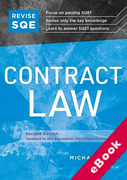 Cover of Revise SQE: Contract Law (eBook)
