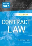 Cover of Revise SQE Contract Law 2025/26: SQE1 Revision Guide