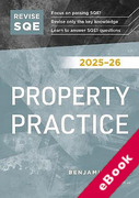 Cover of Revise SQE Property Practice 2025/26: SQE1 Revision Guide (eBook)