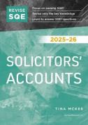 Cover of Revise SQE Solicitors' Accounts 2025/26: SQE1 Revision Guide