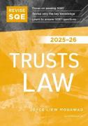 Cover of Revise SQE Trusts Law 2025/26: SQE1 Revision Guide