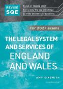 Cover of Revise SQE The Legal System and Services of England and Wales for 2027 exams: SQE1 Revision Guide