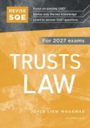 Cover of Revise SQE Trusts Law for 2027 exams: SQE1 Revision Guide