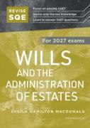 Cover of Revise SQE Wills and the Administration of Estates for 2027 exams: SQE1 Revision Guide