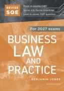 Cover of Revise SQE Business Law and Practice for 2027 exams: SQE1 Revision Guide