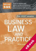 Cover of Revise SQE Business Law and Practice for 2027 exams: SQE1 Revision Guide (eBook)