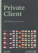 Cover of Getting The Deal Through: Private Client 2021
