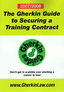Cover of The Gherkin Guide to Securing a Training Contract 2007/2008