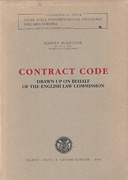 Cover of Contract Code Drawn Up on Behalf of the English Law Commission
