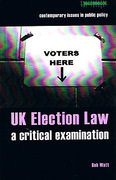Cover of UK Election Law: A Critical Examination (eBook)