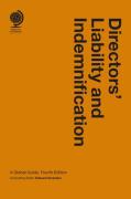 Cover of Directors' Liability and Indemnification: A Global Guide