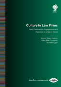 Cover of Culture in Law Firms: Best Practices for Engagement and Retention in a Hybrid World