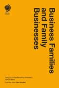 Cover of Business Families and Family Businesses: The STEP Handbook for Advisors (eBook)