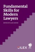 Cover of Fundamental Skills for Modern Lawyers