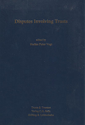 Cover of Disputes Involving Trusts