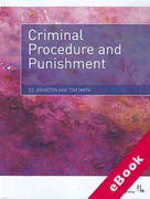 Cover of Criminal Procedure and Punishment (eBook)