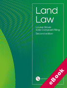 Cover of Land Law (eBook)