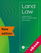 Cover of Land Law (eBook)