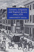 Cover of Lawyers, Litigation and English Society Since 1450