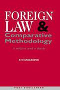 Cover of Foreign Law and Comparative Methodology: A Subject and a Thesis