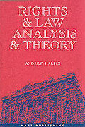 Cover of Rights and Law: Analysis and Theory