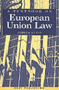 Cover of A Textbook on European Law
