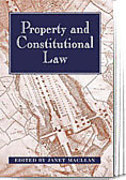 Cover of Property and the Constitution