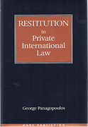 Cover of Restitution in Private International Law