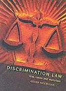 Cover of Discrimination Law: Text, Cases and Materials