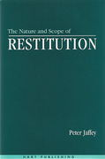 Cover of The Nature and Scope of Restitution