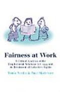 Cover of Fairness at Work: A Critical Analysis of the Employment Relations Act 1999 and its Treatment of Collective Rights