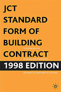 Cover of JCT Standard Form of Building Contract: A Commentary for Students and Practitioners: 1998