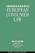 Cover of A Casebook on European Consumer Law